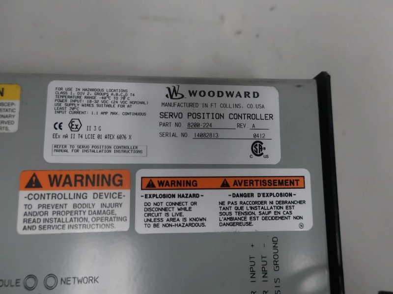 Woodward 8200-224