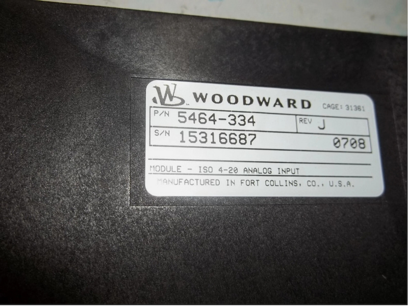 Woodward 5464-334