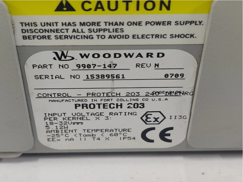 Woodward 9907-147