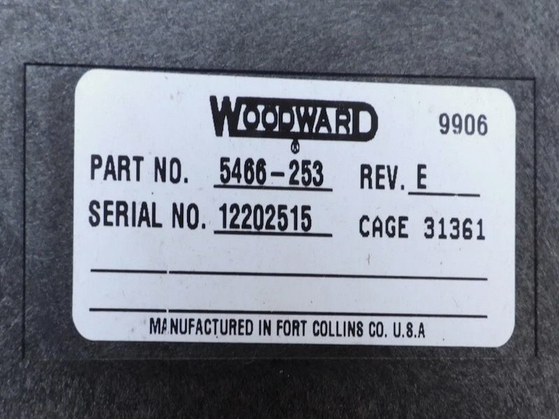 Woodward 5466-253 Woodward 5466-253