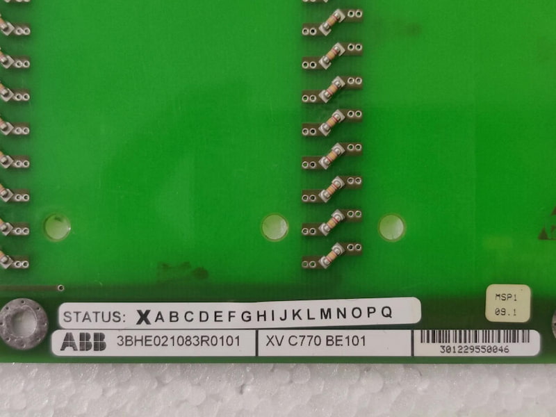 ABB XVC770BE101 3BHE021083R0101